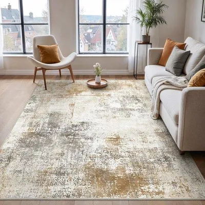 Productafbeelding van Delicate, groot formaat, karamelkleurige plakband voor wanddecoratie, geschikt voor woonkamers en gangen, voorkomt het verschuiven van de plakband, afmetingen 200x290 cm
