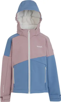 Image de Regatta - "Acidity VII" veste softshell pour enfants RG10798 (170-176) (chiné/bleu couronne)