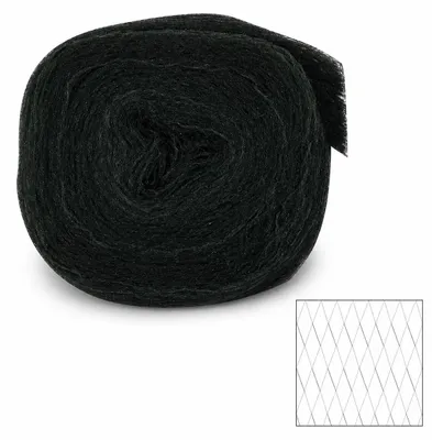 Zdjęcie produktu dla Siatka ochronna przed ptakami Xclou Garden, czarna, 4 x 5 m, oczka 20 x 20 cm