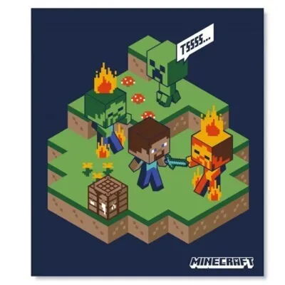 Produktbild von Minecraft - Strandtuch - Fleecedecke