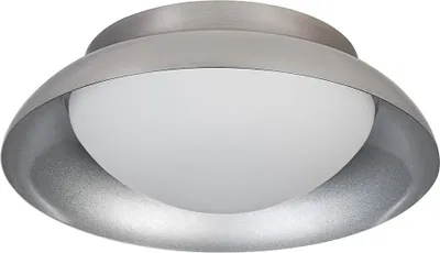 Immagine prodotto di LEDVANCE ORBIS MADRID plafoniera 305 mm, nichel, base 2XE27, equipaggiabile con lampada intelligente, alta qualità, design moderno, alloggiamento in metallo, adatta per uso interno, rotonda, classe di protezione IP20