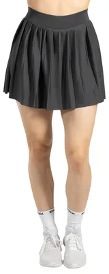 Produktbild von SMILODOX SoftFeel Tennisrock Damen Cindra – High Waist mit Falten-Design