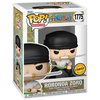 Produktbild von Funko POP! One Piece Zoro Animation Limited Chase, 10 cm
