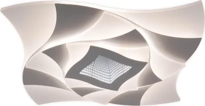 Obrázok produktu pre Stropné svietidlo LED, biele, stmievateľné diaľkové ovládanie, D 48 cm