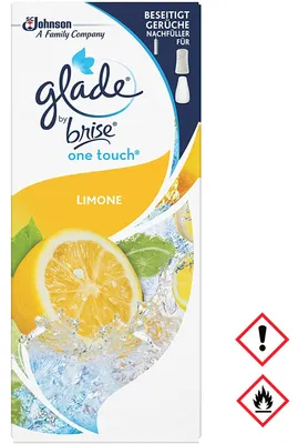 Immagine prodotto di Glade by Brise One Touch ricarica di profumo per ambiente lime 3 confezioni da 10 ml
