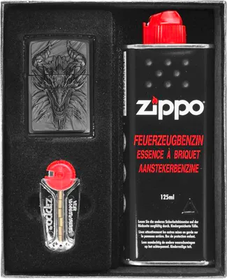 Produktbild von ZIPPO METAL DRAGON Feuerzeug Geschenkset Nr. 1
