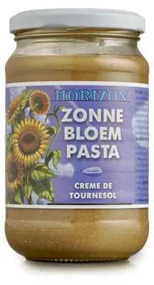 Productafbeelding van Horizon Zonnebloempasta met zout eko  (350 gr)