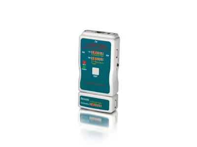 Produktbild von Equip Kabeltester, BNC, RCA, RJ-11, RJ-12, RJ-45, Grün, Grau, 65 mm, 28 mm, 135 mm, 130 g