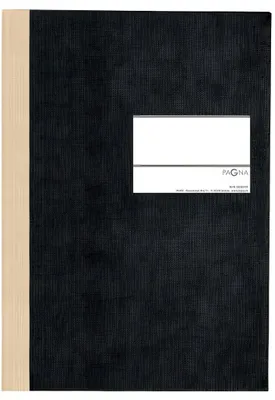 Produktbild von Pagna Geschäftsbuch A4 Classica 96Bl kariert schwarz