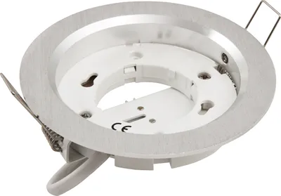 Produktbild von Einbaurahmen McShine "DL-304", rund, Ø108mm, GX53, Eisen gebürstet