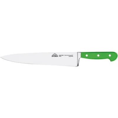 Produktbild von STUBAI Kochmesser geschmiedet, breite Form, Klingenlänge: 260 mm, grün