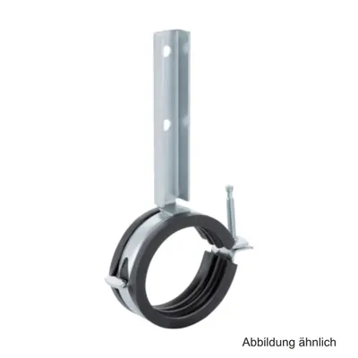 Produktbild von Geberit Rohrschelle GIS d= 50mm, mit Schalldämmeinlage, verzinkt