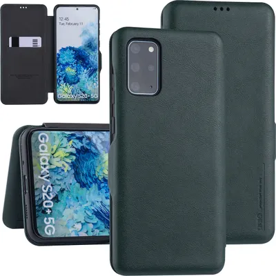 Produktbild von Samsung Galaxy S20 Plus Green Book type case - Card Holder