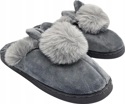 Immagine prodotto di Pantofole invernali da donna Coniglio Grigio 36-37
