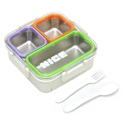 Productafbeelding van Lekvrije Lunchboxen voor Kinderen met Vakken