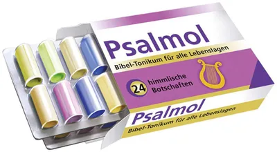 Produktbild von Psalmol - Bibel-Tonikum für alle Lebenslagen: 24 himmlische Botschaften