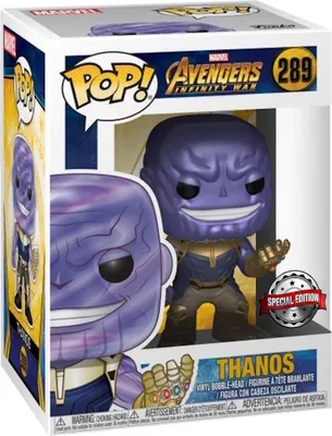 Produktbild von Marvel Avengers Infinity War - Thanos 289 Special Edition - Funko Pop! Vinyl Figur