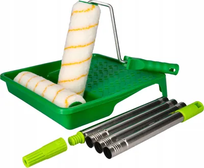 Obrázek produktu pro sada 2 ks GIRPAINT 25 cm s tyčinkou a miskou