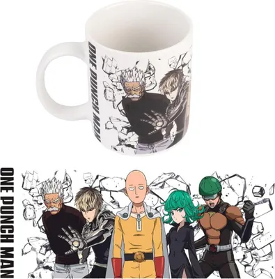 Immagine prodotto di Erik - Kubek One Punch Man Heroes 350ml, oficjalny produkt premium do biura i domu
