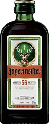 Produktbild von Jägermeister | Kräuterlikör | 56 Kräuter | 35 % vol | 100 ml