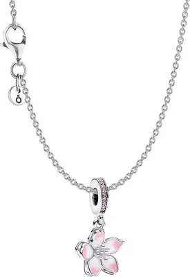 Pandora 68304 Damen-Halskette Silber Geschenkset Kirschblüte 1