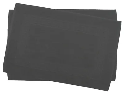 Produktbild von 2 er Set Julie Julsen® Badvorleger Duschvorleger Spirale Anthrazit,50 x 40 cm