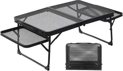 Produktbild von Klapptisch aus Aluminium für Camping und Picknick - Leicht und Tragbar