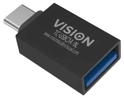 Produktbild von 0-Buchse - USB-C (M) zu USB Typ A (F) - USB 3.1 Gen 2 - Schwarz