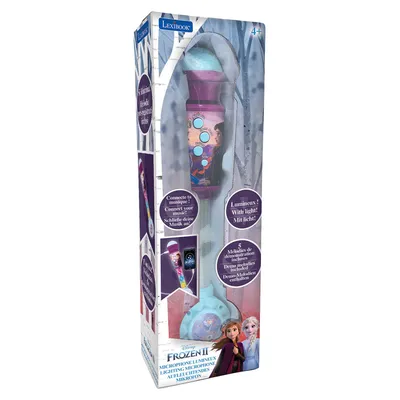 Obrázek produktu pro Lexibook Mic90fz Disney Frozen Mikrofon pro děti, hudební hra, vestavěný