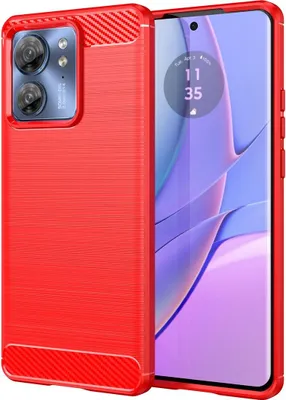 Produktbild von Handyhülle für Motorola Edge 40, Farbe:Rot