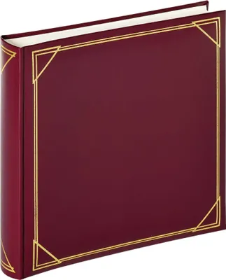Image de Walther Standard bordeaux 30x30 100 pages blanc Album photo MX200R
