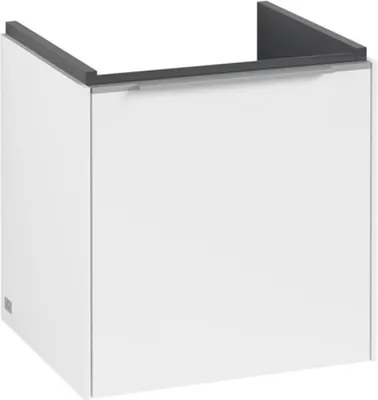 Image de Villeroy & Boch Subway 3.0 armoire sous lavabo, 1 porte butée à droite, 423x429x378mm, C58200VF