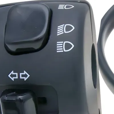 Produktbild von Schaltereinheit Lenker links Blinker, Fernlicht, Abblendlicht, Hupe - universal
