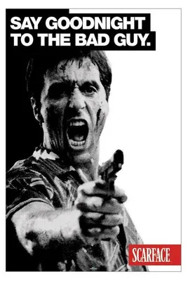 Image de SCARFACE - Say Goodnight - 61x91,5cm - Affiche Poster