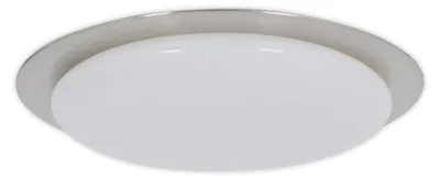 Produktbild von Deckenleuchten - LED / CCT Deckenleuchte "AUCKLAND" Ø: 42cm, Deckenlampe im Modern Style, aus Metall und Kunststoff in stahl-blank, 7 cm hoch, Ø 42 cm, inkl. LED – dimmbar – CCT-Wechsler – RGB-Farbwechsler – Nachtlichtfunktion – Fernbedienung – mit Kristalleffekt