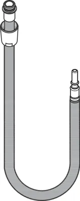 Obrázok produktu pre hansgrohe Hadica pre batériu na drez 1250 mm, 1 ks.