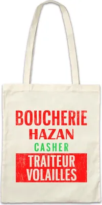 Produktbild von Urban Backwoods Boucherie Hazan Sign, Stofftasche, Farbe: Beige