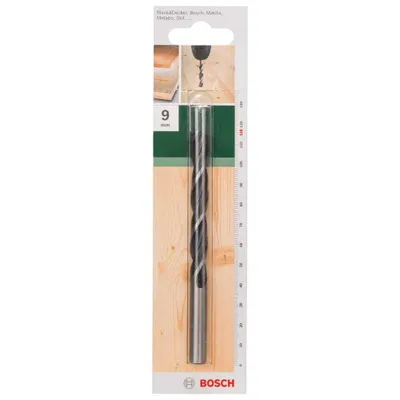 Produktbild von Bosch 2 609 255 206, Bohrer, 9 mm, 116 mm, Weichholz, Holz, 8 cm, 9 mm