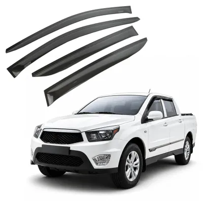 Immagine prodotto di Deflettori d'aria Ssangyong Korando Sports 2011-2019 4 Pezzi Adesivo