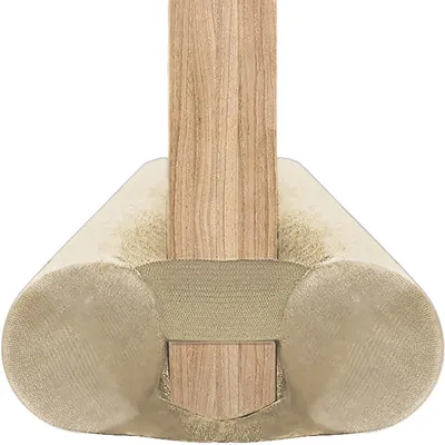 Tochtstopper Doppeldichtung 60-75 cm Beige Flanell