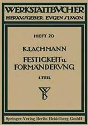 Obrázek produktu pro Festigkeit und Formänderung