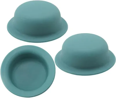 Produktbild von 3-teiliger Silikon-Topfdeckel mit Griff, Verbrühungsschutz, Hitzeschutz beim Kochen