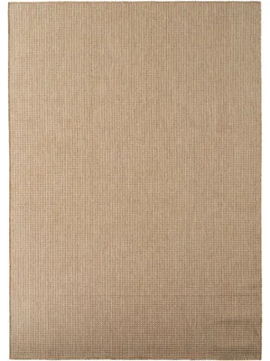 Obrázok produktu pre Vonivý koberec, jednofarebný, vhodný do obývačky, na balkón alebo terasu, béžovej farby, obdĺžnikový, 140x200 cm