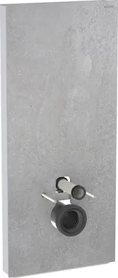 Produktbild von Geberit Monolith PLUS Sanitärmodul für Wand-WC, 114cm, Wasseranschluss hinten mittig, mit Anschlussstutzen, 131.231.JV.7
