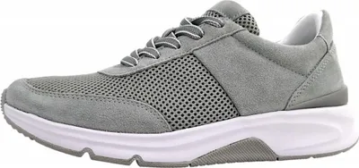 Immagine prodotto di Scarpe da ginnastica da donna Gabor Comfort, modello stringato, colore grigio, ideali per il tempo libero