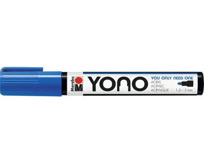 Obrázok produktu pre Marabu Yono marker tmavomodrý 053 1,5-3 mm