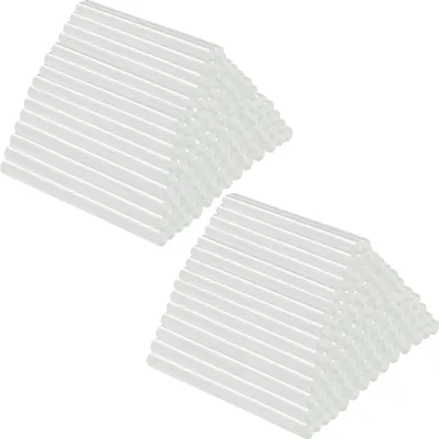 UISEBRT 4 kg Klebesticks Heißkleber Heißklebestifte Heißklebesticks 11 X 200 mm DIY Ersatzsticks transparent Für Heißklebepistole 200 Stück