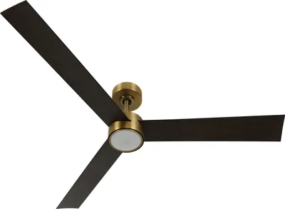 Produktbild von Energiespar Deckenventilator Climate IV Messing mit LED Messing antik