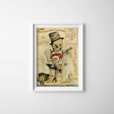 Produktbild von Poster - Canvas - Leinwand - 29,7 cm x 42 cm - Kalender Antikamnia