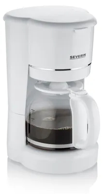 Zdjęcie produktu dla Severin KA 4323, Przelewowy ekspres do kawy, 1,25 l, Kawa mielona, 900 W, Biały